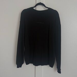 Youngla Men’s Black Long Sleeve Shirt